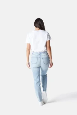 Holland Ripped Slim Straight Jeans
