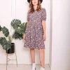 Lennox Puff Sleeve Mini Smock
