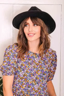 Lennox Puff Sleeve Mini Smock