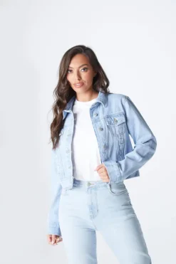 Li Bleach Denim Jacket