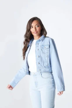 Li Bleach Denim Jacket