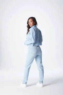 Li Bleach Denim Jacket