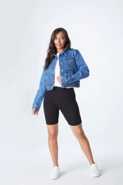 Li Mid Blue Denim Jacket