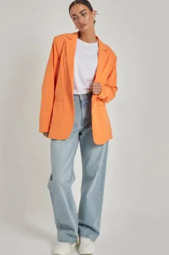 Linen Oversized Blazer