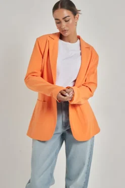 Linen Oversized Blazer
