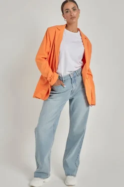 Linen Oversized Blazer