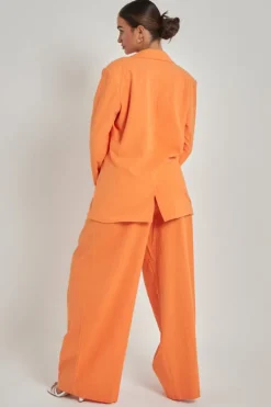 Linen Wide Leg Trouser