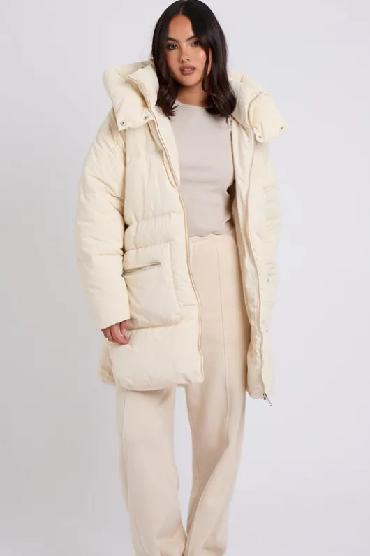 Mid Length Puffer Coat