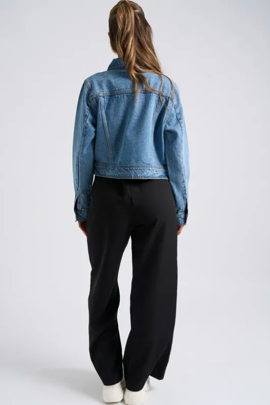 Mid Wash Maya Cargo Jacket