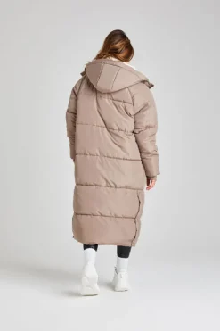 Mink Longline Puffer Jacket