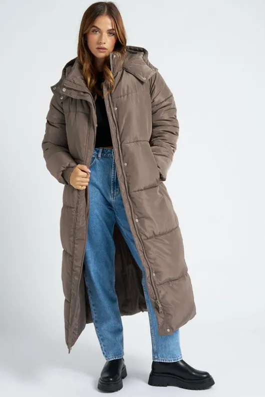 Mink Maxi Puffer