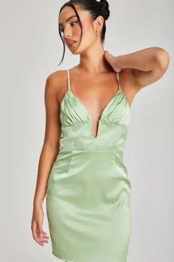 Mya U-Bar Slip Dress