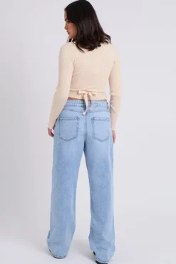 Oatmeal Ballet Wrap Crop Cardi