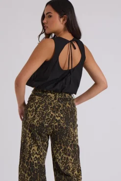 Open Back Bubble Top
