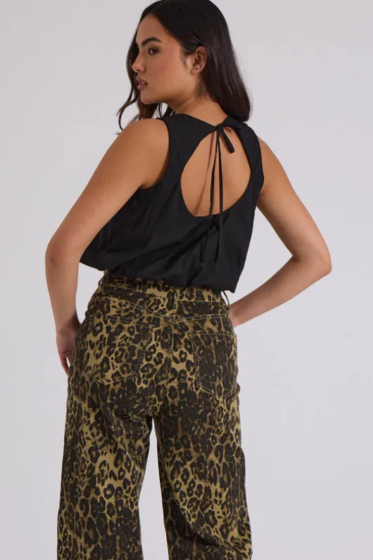 Open Back Bubble Top
