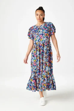 Patsy Floral Ruffle Dress