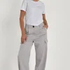 Pinstripe Tailored Cargo Trouser