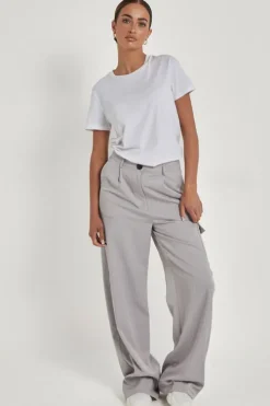 Pinstripe Tailored Cargo Trouser