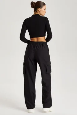 Pull On Wide Leg Trouser