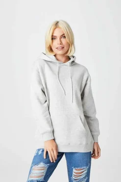 Recycled Loren Grey Boyfriend Hoody