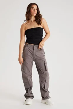 Ruched Bandeau Top