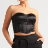 Satin Corset Bustier