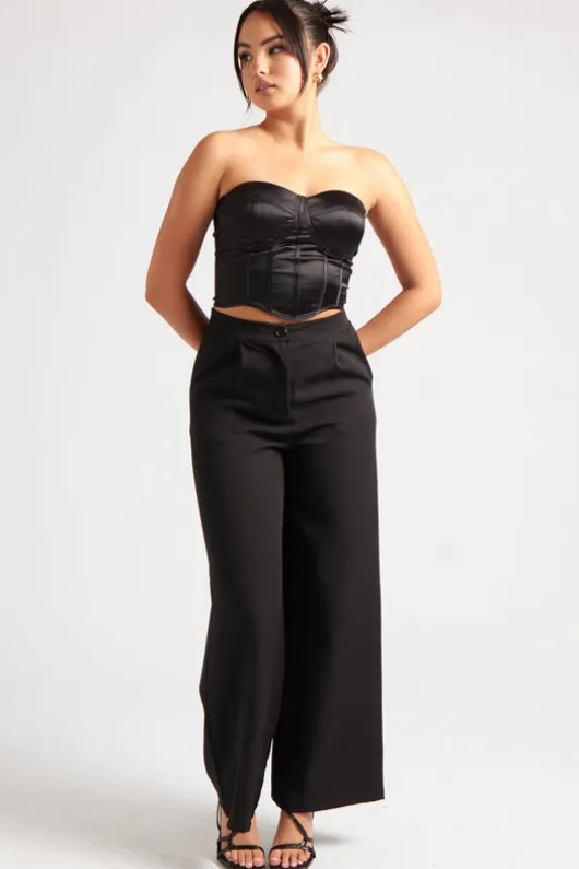 Satin Corset Bustier