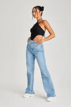 Sierra Bengaline Halter Corset Top