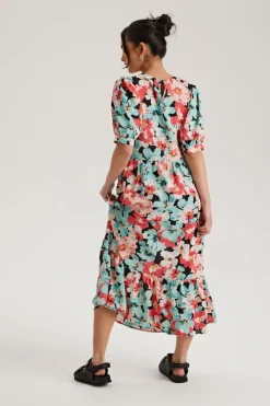 Sol Floral Smock Dress | Urban Bliss clothing
