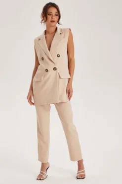 Stone Belted Trousers