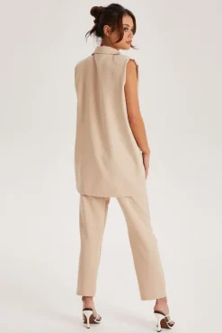 Stone Belted Trousers