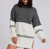 Stripe Jumper Dress | Urban Bliss clothing