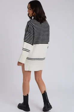 Stripe Jumper Dress | Urban Bliss clothing