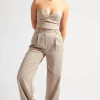 Stripe Tailored Corset Top