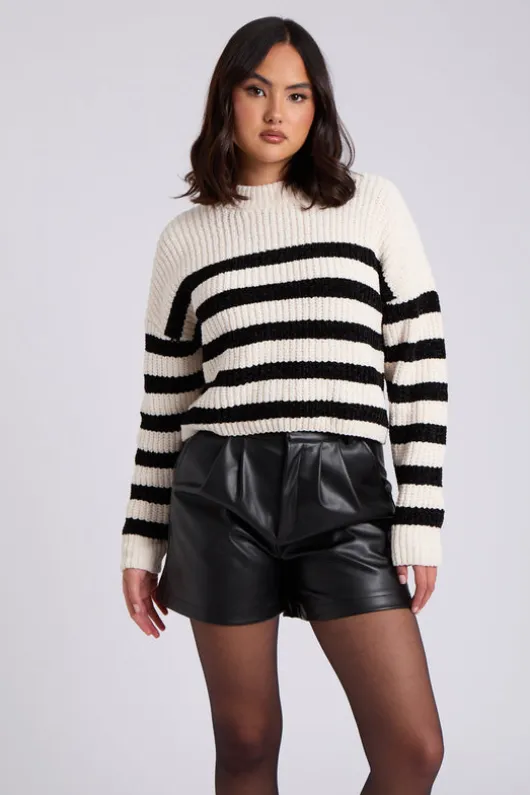 Striped Chenille Jumper