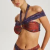 Sunset Detail O-Ring Bikini Top