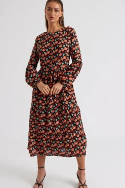 Sybille Floral Smock Dress