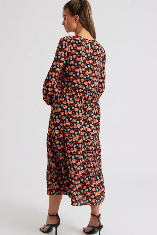 Sybille Floral Smock Dress