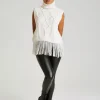Tassel Knit Vest