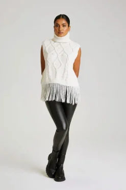 Tassel Knit Vest