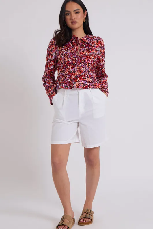 Terese Tie Front Blouse