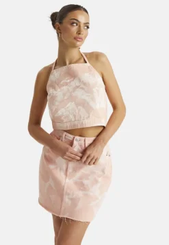Tie Dye Halterneck Top