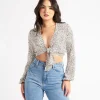 Tie Front Blouse