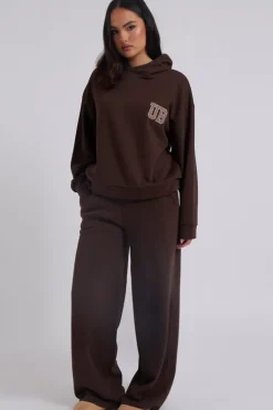 UB Wide Leg Chocolate Jogger