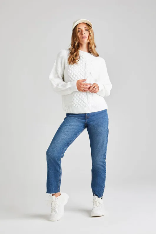 White Multi Insert Cable Jumper