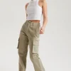 Wide Leg Cargo Pants