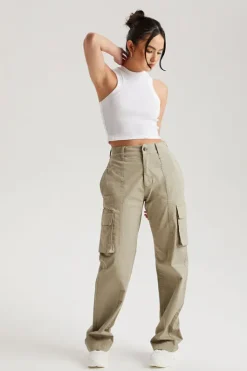 Wide Leg Cargo Pants
