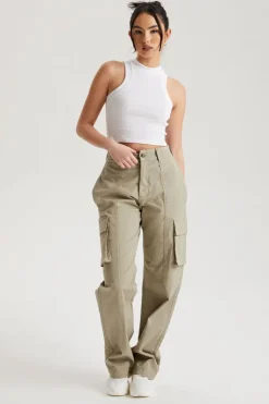 Wide Leg Cargo Pants